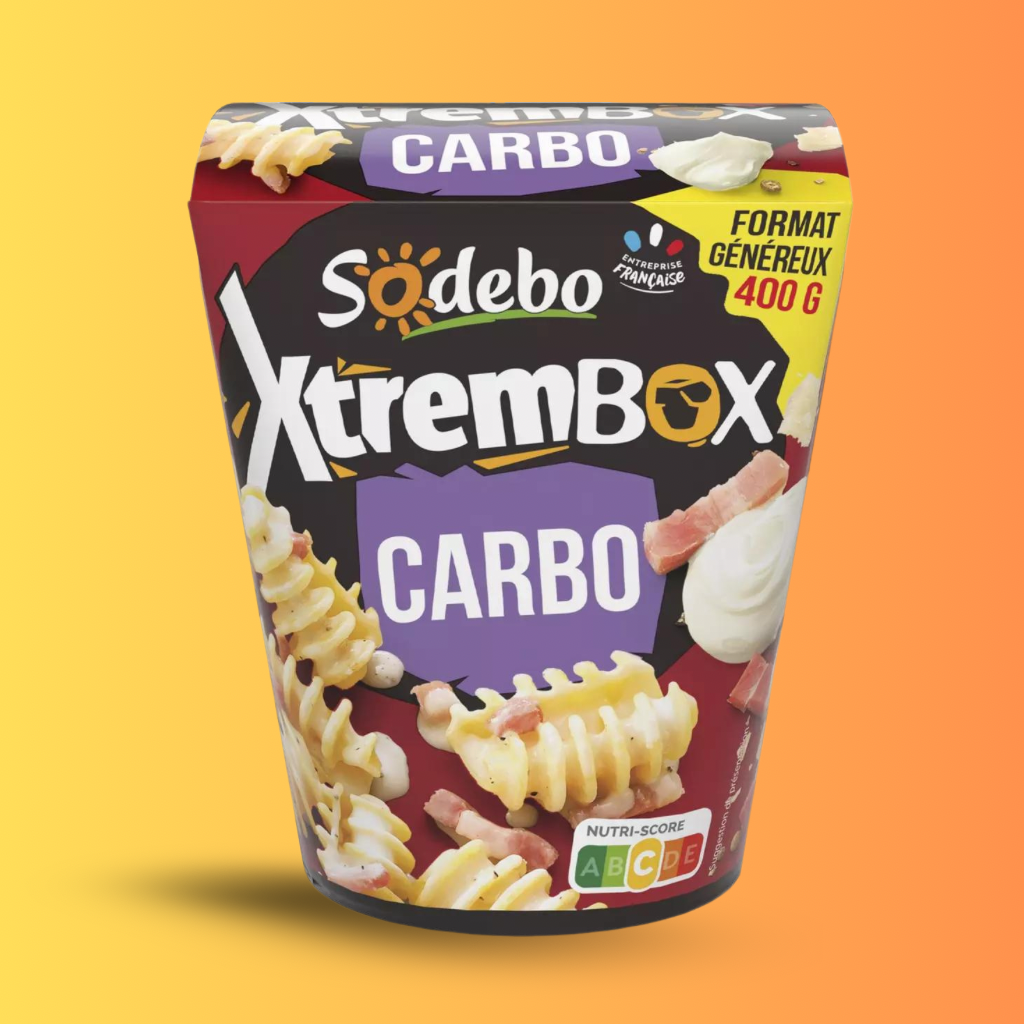 Sodebo xtrem box carbo