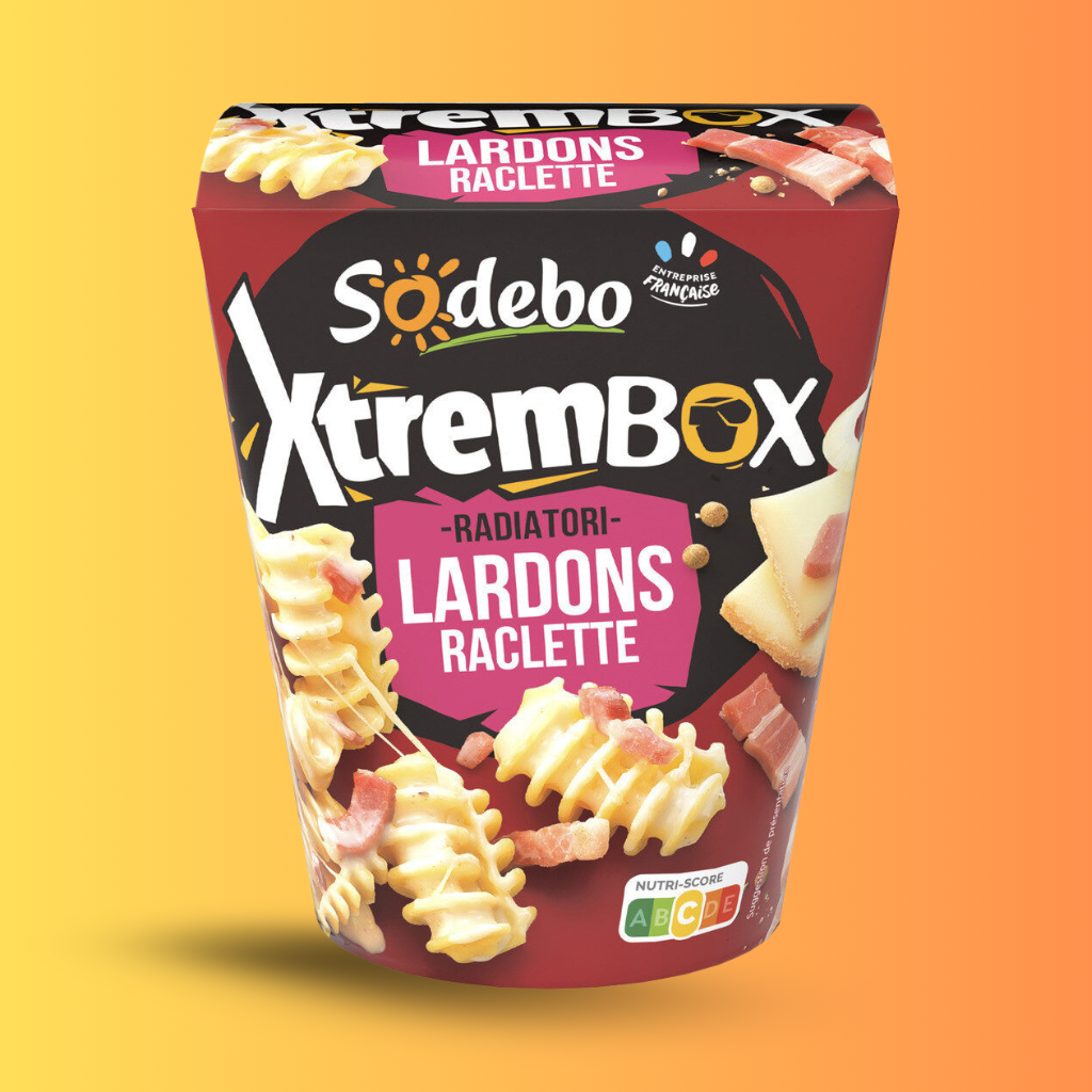 Sodebo Xtrembox Lardons Raclette