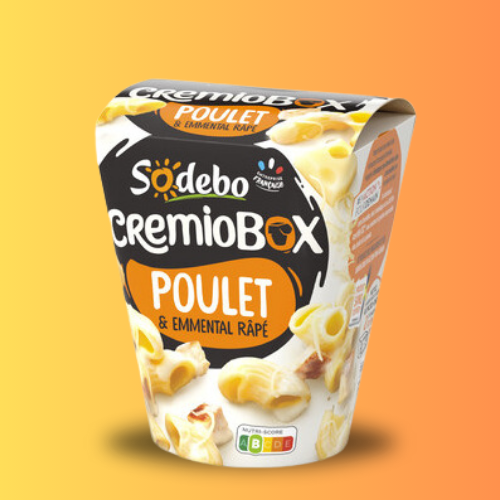 Sodebo CremioBox Poulet & Emmental Rapé