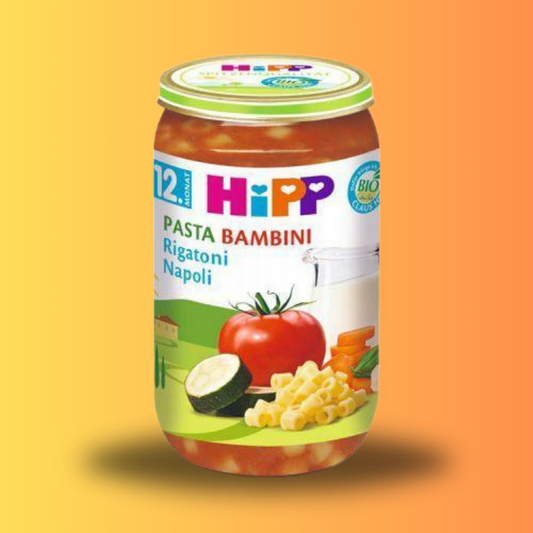 Hipp Bio Pasta Bambini Rigatoni Napoli 12M 250g