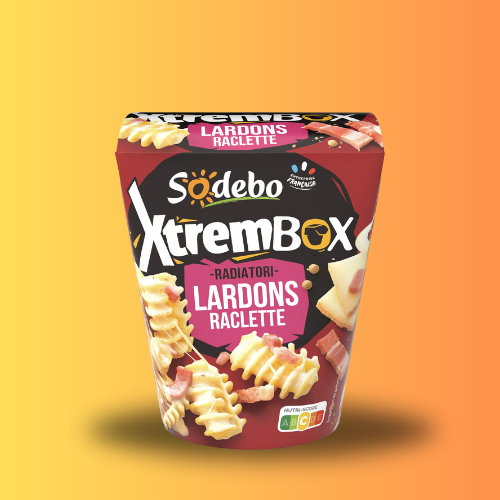 Sodebo Xtrembox Lardons Raclette