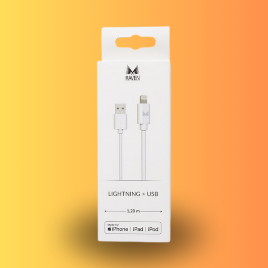 Raven Cable USB-A Lightning Mfi 1,2m