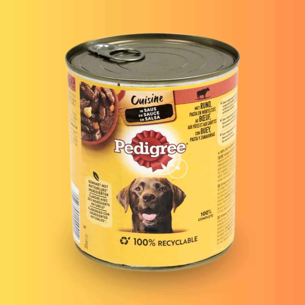 Pedigree Pâtes au Boef Carotte 800g