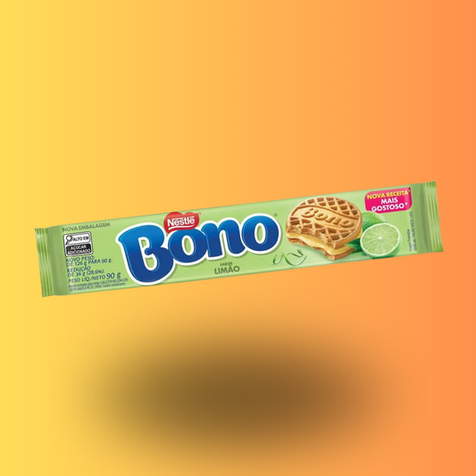 Biscoito Recheado Bono Limão 90g - Nestlé