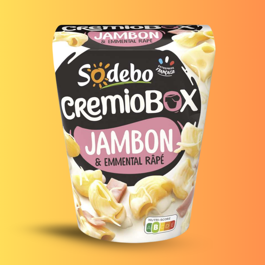 Sodebo CremioBox Jambon &amp; Emmental Rapé