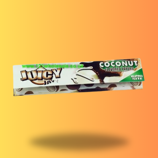 Juicy Jay's King Size Slim Coconut Flavoured 24 Papes