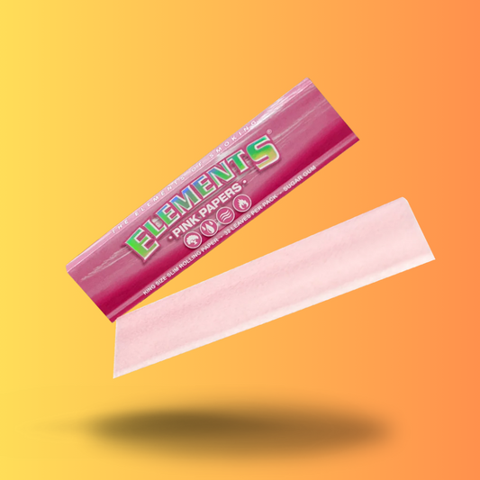 ELEMENTS PINK KING SIZE SLIM ROLLING PAPERS