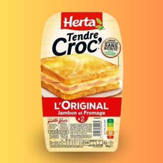 Herta Tender Croc The Original Ham Cheese - 2x100g