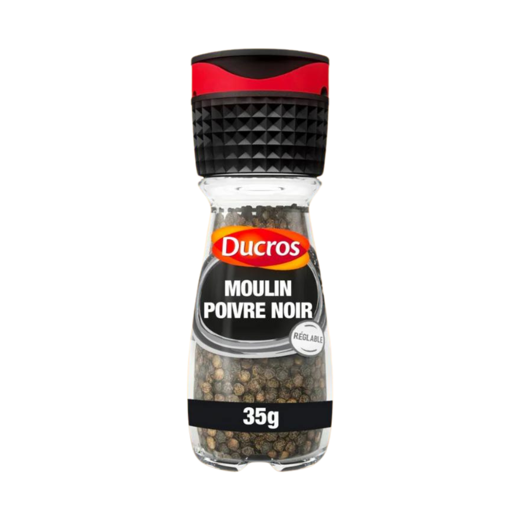 DUCROS épices poivre noir moulin 35g