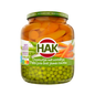 HAK pet.pois carottes extra palmes 350g