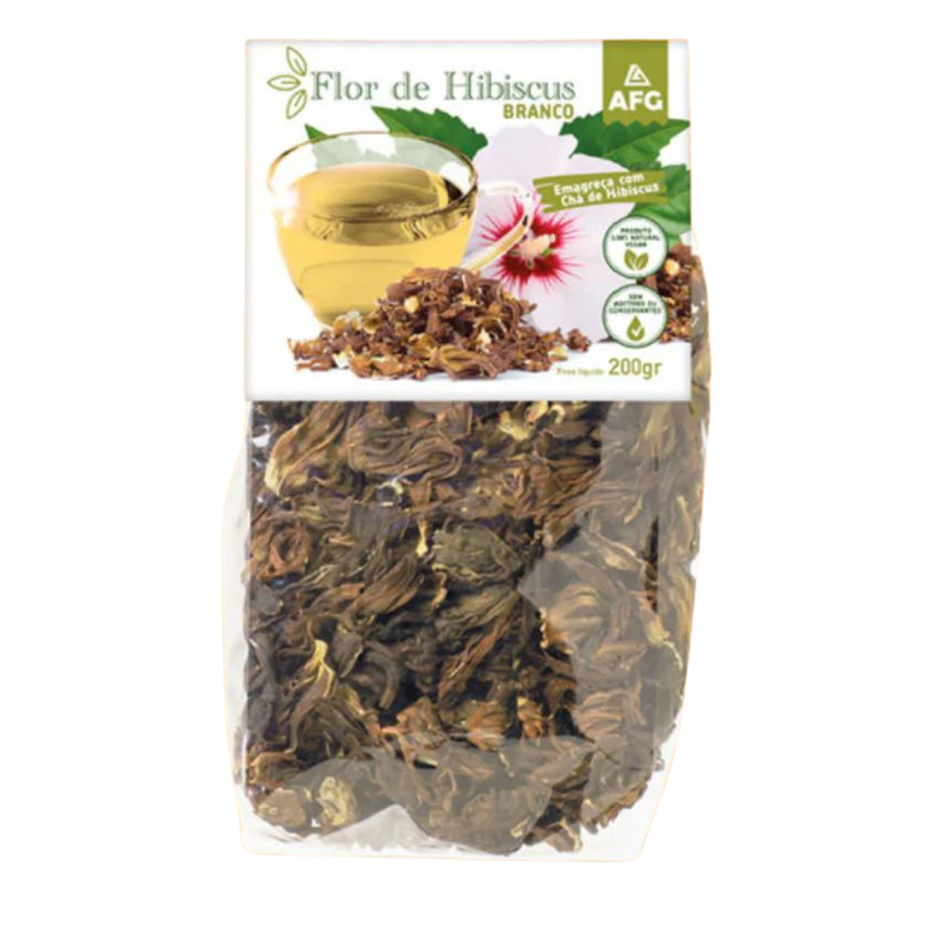 Santiago® Chá de Flor de Hibiscus Branco da Guin