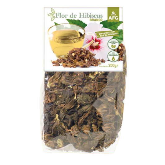 Santiago® Chá de Flor de Hibiscus Branco da Guin