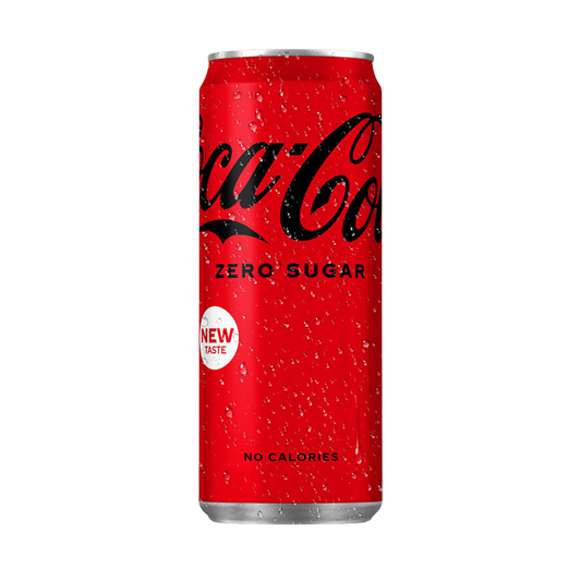 COCA COLA ZERO SLEEK CANS 33CL