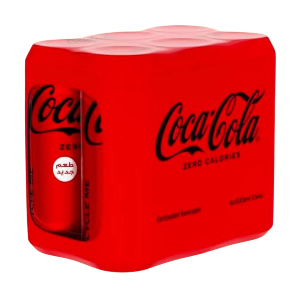 COCA COLA ZERO SLEEK CANS 33CL