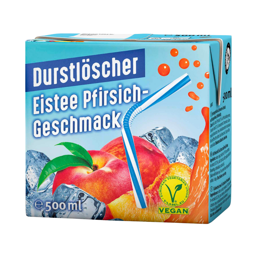 Durstlöscher Eistee Pfirsich 0,5L