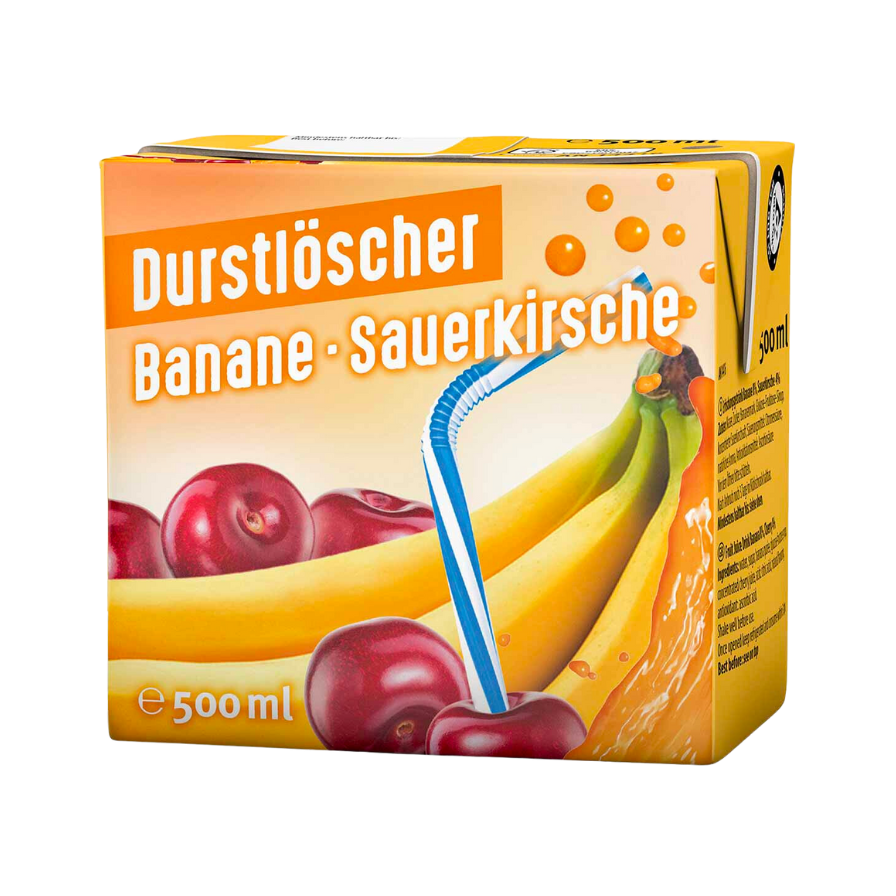 Durstlöscher Kirsche-Banane 50cl