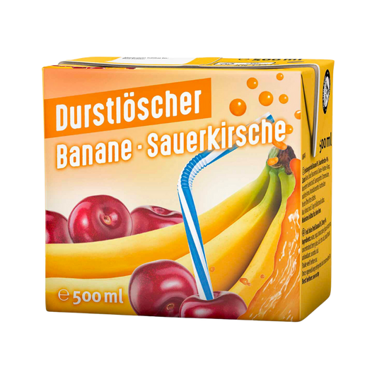 Durstlöscher Kirsche-Banane 50cl