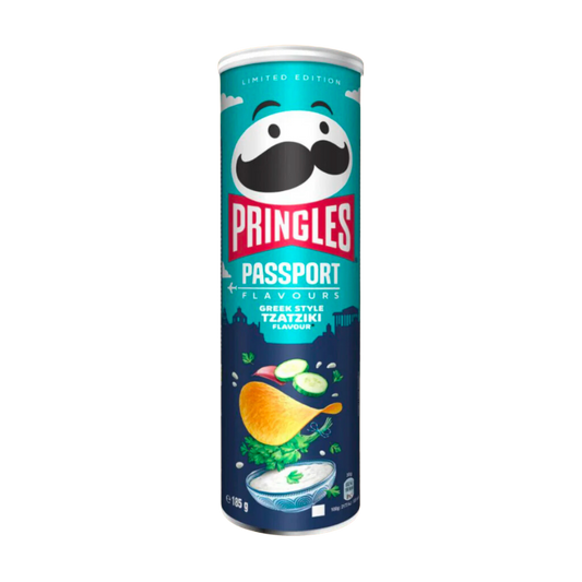 Pringles Passport saveurs Saveur Tzatziki à la grecque - 165 g 