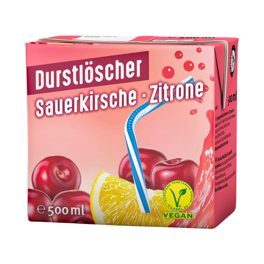 Durstlöscher Sauerkirsche - Zitrone 50cl