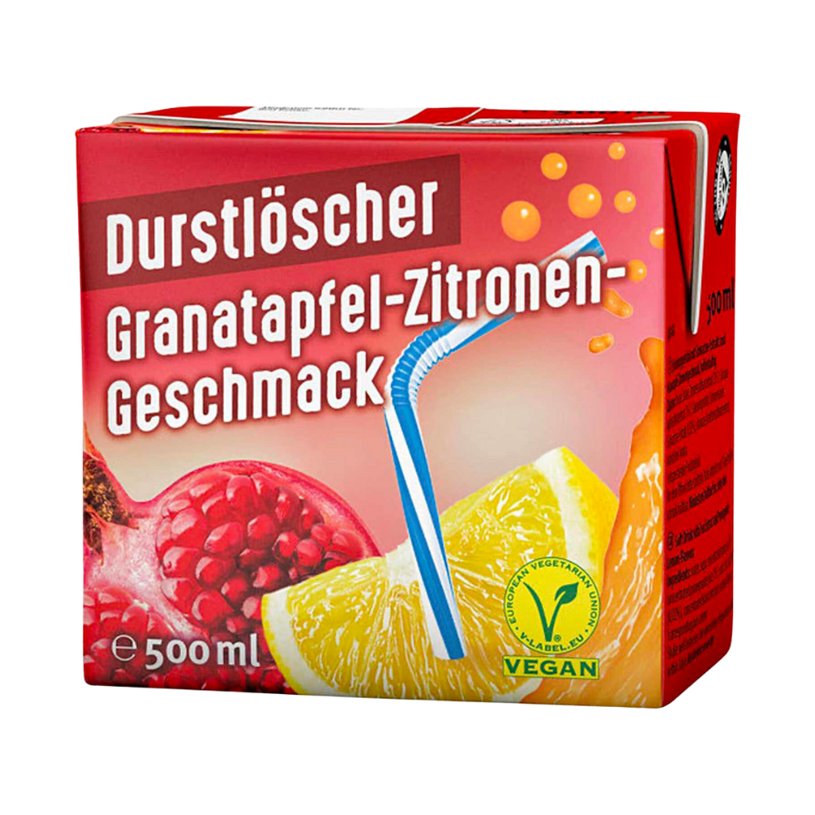 Durstlöscher Granatapfel-Zitrone 50cl