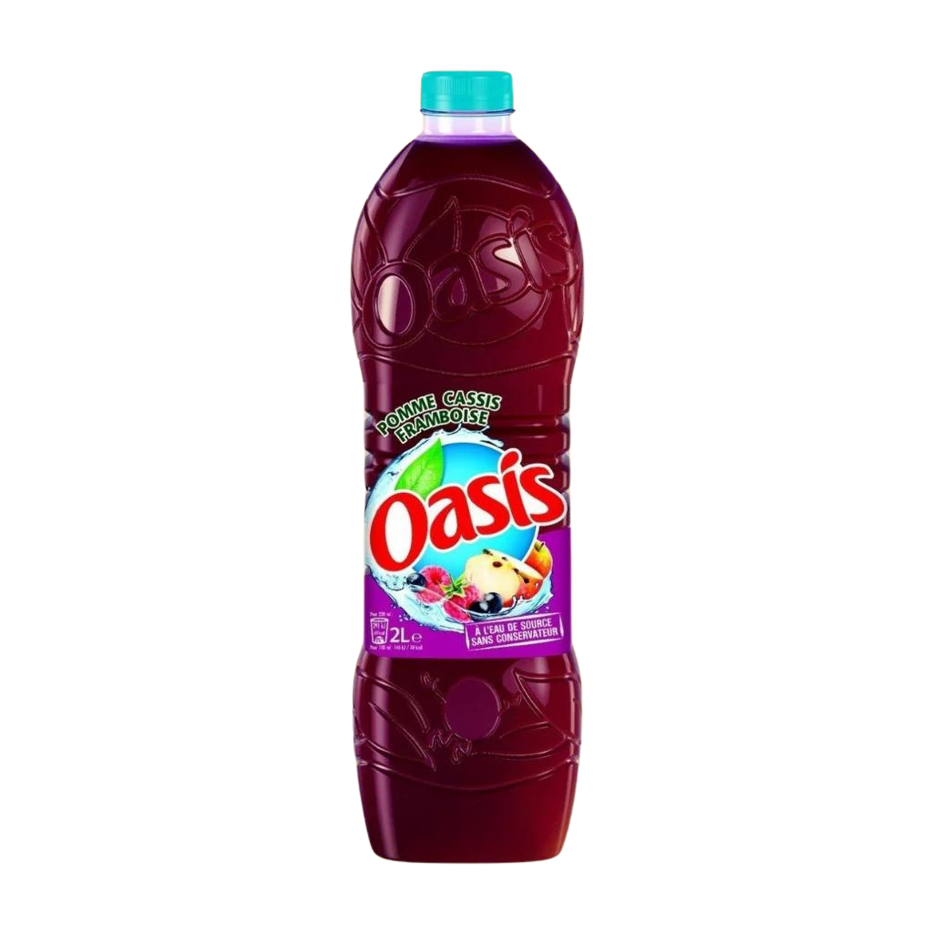 OASIS Pomme-cassis-framboise 2L