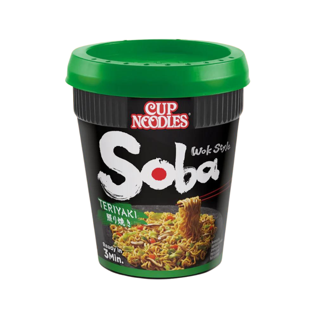 Nissin Soba Noodles Teriyaki 90g