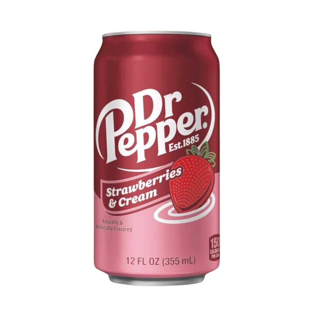 Dr. Pepper Strawberries & Cream 355ml