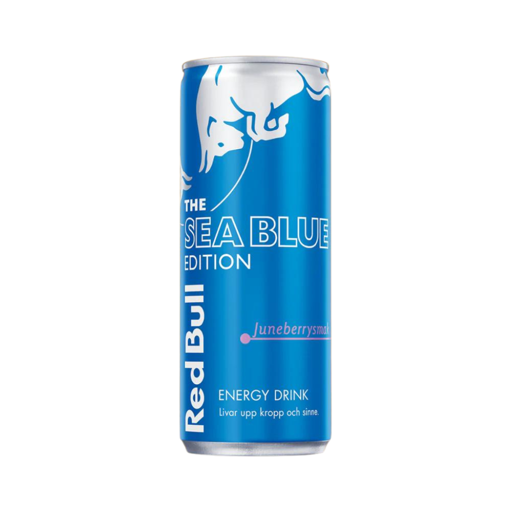 RedBull édition bleu mer